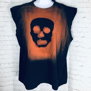💀 Unisex Bleached Skull Tank 💀